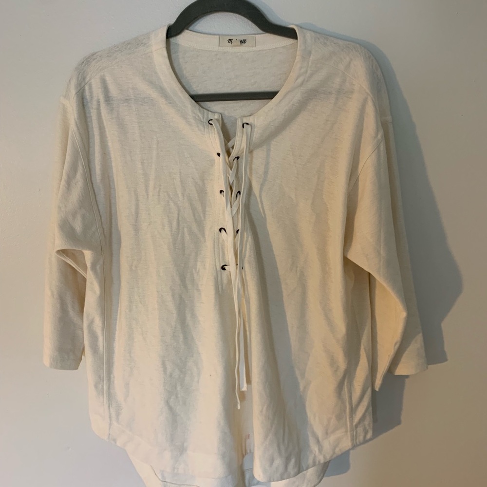 Madewell sweater/shirt